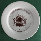 Фарфоровая декоративная тарелка Фарфоровая декоративная тарелка