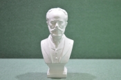 Бюст гипсовый, Петр Чайковский. Тонированный гипс, современная работа. Высота 14 см. Бюст гипсовый, Петр Чайковский. Тонированный гипс, современная работа. Высота 14 см.