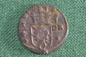 Монета 1/4 эре, оре 1678 года. Медь. Швеция. Монета 1/4 эре, оре 1678 года. Медь. Швеция.