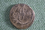 Денга деньга 1766 года. Медь. Екатерина II. Царская Россия. Денга деньга 1766 года. Медь. Екатерина II. Царская Россия.