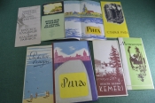 Лот путеводителей по городу Рига. СССР. 1950-е годы. Лот путеводителей по городу Рига. СССР. 1950-е годы.