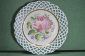 Тарелка фарфоровая расписная Тарелка фарфоровая расписная