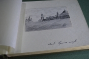 Рисунки с видами Москвы (20 штук). С альбомом. Графика. Тушь, бумага. Конец 1980-х годов. Рисунки с видами Москвы (20 штук). С альбомом. Графика. Тушь, бумага. Конец 1980-х годов.