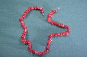 Бусы коралловые, красные. 35 см. Коралл. Винтаж. Бусы коралловые, красные. 35 см. Коралл. Винтаж.