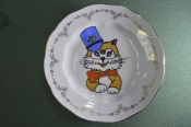 Тарелка детская фарфоровая Тарелка детская фарфоровая