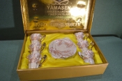 Сервиз, фарфоровые кофейные пары в коробке.Розы. Фарфор, позолота. Yamasen Япония. Сервиз, фарфоровые кофейные пары в коробке.Розы. Фарфор, позолота. Yamasen Япония.