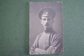 Фотография визитка старинная. Военный РИА. Юмор. Царская Россия. 1914 год. Фотография визитка старинная. Военный РИА. Юмор. Царская Россия. 1914 год.