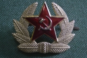 Кокарда армейская. Звезда. СССР. Кокарда армейская. Звезда. СССР.