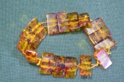 Браслет под янтарь, на резинках. Женское украшение. Браслет под янтарь, на резинках. Женское украшение.