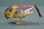 Птица, птичка заводная, механическая. Жесть. Западная Германия (?) Птица, птичка заводная, механическая. Жесть. Западная Германия (?)