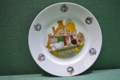 Тарелка фарфоровая детская Тарелка фарфоровая детская