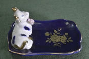 Лоток мелочевница фарфоровая фигурка Лоток мелочевница фарфоровая фигурка