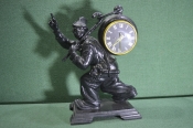 Часы настольные, каминные чугунные Часы настольные, каминные чугунные