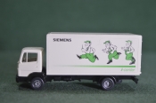 Модель, машинка. Грузовик сервисный Wiking компании Сименс. Siemens i-center. Германия / Китай. Модель, машинка. Грузовик сервисный Wiking компании Сименс. Siemens i-center. Германия / Китай.