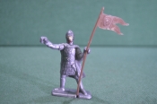 Игрушка Солдатик Знаменосец. Русская Дружина. Витязь. Завод огонек. СССР. Игрушка Солдатик Знаменосец. Русская Дружина. Витязь. Завод огонек. СССР.