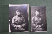 Фотография военный в фуражке. Знак ГТО. 2 шт. одним лотом. СССР. 1935 год. Фотография военный в фуражке. Знак ГТО. 2 шт. одним лотом. СССР. 1935 год.