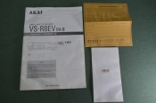 Инструкция гарантийный талон документы. Видеоплеер видеомагнитофон Akai VS R8EV. Инструкция гарантийный талон документы. Видеоплеер видеомагнитофон Akai VS R8EV.