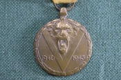 Памятная Военная Медаль 1940-1945 гг. Участник военных действий второй мировой войны. Бельгия. Памятная Военная Медаль 1940-1945 гг. Участник военных действий второй мировой войны. Бельгия.