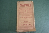 Путеводитель и карта план города Неаполь. В обложке. Италия. До 1917 года. Путеводитель и карта план города Неаполь. В обложке. Италия. До 1917 года.