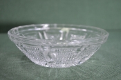 Миска, мисочка хрустальная. Стекло, хрусталь. СССР. Миска, мисочка хрустальная. Стекло, хрусталь. СССР.