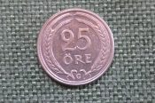Монета 25 эре 1940 года. Швеция. Монета 25 эре 1940 года. Швеция.
