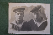 Фотография моряков. Отряд подводного плавания. Подводники, 1944 год. #S3 Фотография моряков. Отряд подводного плавания. Подводники, 1944 год. #S3