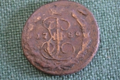 Монета 1 копейка 1789 года. Медь. Екатерина II. Царская Россия. Монета 1 копейка 1789 года. Медь. Екатерина II. Царская Россия.