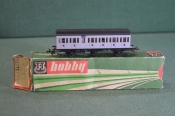 Игрушка Вагон пассажирский TT Hobby 1:120. 12мм. В коробке. Железная дорога. ГДР. Германия. #2 Игрушка Вагон пассажирский TT Hobby 1:120. 12мм. В коробке. Железная дорога. ГДР. Германия. #2