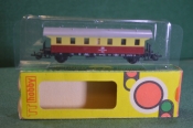 Игрушка Вагон пассажирский TT Hobby 1:120. 12мм. В коробке. Железная дорога. ГДР. Германия. #1 Игрушка Вагон пассажирский TT Hobby 1:120. 12мм. В коробке. Железная дорога. ГДР. Германия. #1