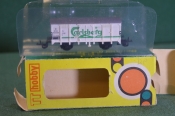 Игрушка Вагон грузовой Carlsberg TT Hobby 1:120. 12мм. В коробке. Железная дорога. ГДР. Германия. Игрушка Вагон грузовой Carlsberg TT Hobby 1:120. 12мм. В коробке. Железная дорога. ГДР. Германия.