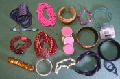 Бижутерия, женские украшения. Браслеты, браслетики, разнобой. Сборный лот. #10 Бижутерия, женские украшения. Браслеты, браслетики, разнобой. Сборный лот. #10