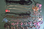 Бижутерия, женские украшения. Бусы, ожерелья, подвески, разнобой. Сборный лот. #24 Бижутерия, женские украшения. Бусы, ожерелья, подвески, разнобой. Сборный лот. #24