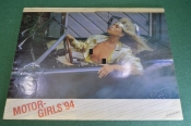 Календарь настенный. Motor Girls. Эротика. Ню. Девушки. Америка. США. 1994 год. Календарь настенный. Motor Girls. Эротика. Ню. Девушки. Америка. США. 1994 год.