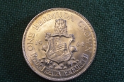 Монета 1 крона 1964 год. Серебро. Елизавета II, Бермуды, Бермудские острова, Bermuda. Монета 1 крона 1964 год. Серебро. Елизавета II, Бермуды, Бермудские острова, Bermuda.