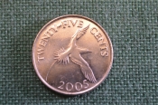 Монета 25 центов 2005 год. Twenty-five cents. Птица. Елизавета II, Бермуды, Бермудские острова. Монета 25 центов 2005 год. Twenty-five cents. Птица. Елизавета II, Бермуды, Бермудские острова.