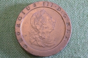 Монета 2 пенса 1797 год. Георг III, Britania, Великобритания. Монета 2 пенса 1797 год. Георг III, Britania, Великобритания.