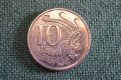 Монета 10 центов 2001 год. Ten cents. Птица-лира. Елизавета II, Австралия. Монета 10 центов 2001 год. Ten cents. Птица-лира. Елизавета II, Австралия.