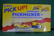 Машинка, модель. Автомобиль с прицепом. Doppelter Picknicker. Блистер, реклама. Машинка, модель. Автомобиль с прицепом. Doppelter Picknicker. Блистер, реклама.