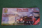 Машинка, модель. Пожарная машина. КРАЗ, kras serie. Блистер. Машинка, модель. Пожарная машина. КРАЗ, kras serie. Блистер.