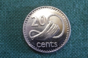 Монета 20 центов 1999 года. Елизавета II. Фиджи, Fiji. Монета 20 центов 1999 года. Елизавета II. Фиджи, Fiji.
