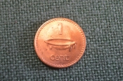 Монета 1 цент 2001 года. Елизавета II. Фиджи, Fiji. Монета 1 цент 2001 года. Елизавета II. Фиджи, Fiji.
