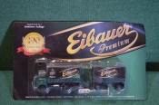 Модель, игрушка. Пивной грузовик с прицепом. Реклама пива Eibauer Premium. Блистер. Китай Германия. Модель, игрушка. Пивной грузовик с прицепом. Реклама пива Eibauer Premium. Блистер. Китай Германия.