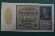 Бона, банкнота 10000 марок 1922 год. Десять тысяч. Рейхсбанкнота. Веймар, Германия. Бона, банкнота 10000 марок 1922 год. Десять тысяч. Рейхсбанкнота. Веймар, Германия.