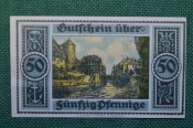 Нотгельд, бона 20 пфеннигов 1921 год. Город Hannover, Ганновер. Веймар, Германия. Нотгельд, бона 20 пфеннигов 1921 год. Город Hannover, Ганновер. Веймар, Германия.