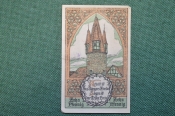 Нотгельд, бона 10 пфеннигов 1920 год. Город Eschwege, Эшвеге. Крепость, рыцарь. Веймар, Германия. Нотгельд, бона 10 пфеннигов 1920 год. Город Eschwege, Эшвеге. Крепость, рыцарь. Веймар, Германия.