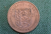 Монета 1/24 шиллинга 1937 года. One twentyfourth. Джерси, States of Jersey. Георг VI. Монета 1/24 шиллинга 1937 года. One twentyfourth. Джерси, States of Jersey. Георг VI.