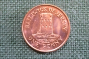 Монета 1 пенни 2006 года. One penny. Башня в Ле-Хок. Джерси, Bailiwick of Jersey. Елизавета II. Монета 1 пенни 2006 года. One penny. Башня в Ле-Хок. Джерси, Bailiwick of Jersey. Елизавета II.