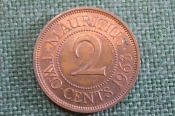 Монета 2 цента 1963 года. Two cents. Маврикий, Mauritius. Елизевета II. Монета 2 цента 1963 года. Two cents. Маврикий, Mauritius. Елизевета II.