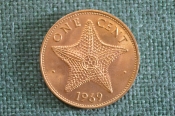 Монета 1 цент 1969 год. One Cent. Bahama Islands. Звезда. Елизавета II. Багамы, Багамские острова. Монета 1 цент 1969 год. One Cent. Bahama Islands. Звезда. Елизавета II. Багамы, Багамские острова.