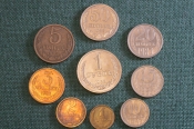 Монеты советские 1983 год. 1 рубль, 50 20 10 5 копеек, 3 2 1 копейки. Годовой набор, погодовка СССР. Монеты советские 1983 год. 1 рубль, 50 20 10 5 копеек, 3 2 1 копейки. Годовой набор, погодовка СССР.